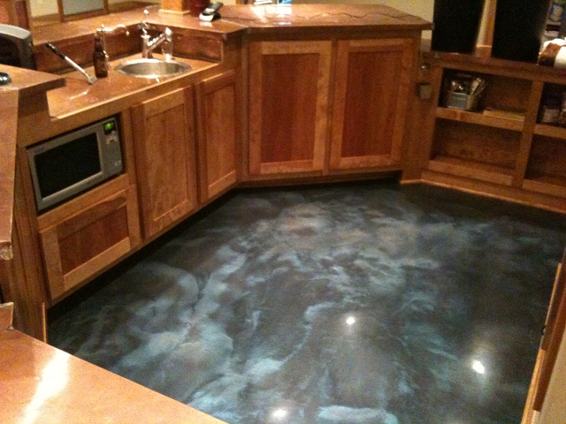 Rochester MI Custom Decorative Epoxy Based  Flooring Systems (6)